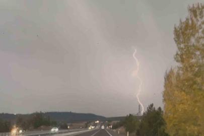 Kütahya’da dolu yağışı etkili oldu