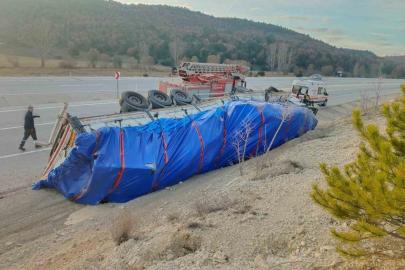 Kütahya’da trafik kazası: 1 yaralı