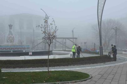 Kütahya’da yoğun sis ulaşımı olumsuz etkiledi