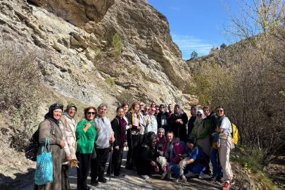 Kütahya’nın Kumarı Mahallesi’nde doğa yürüyüşü