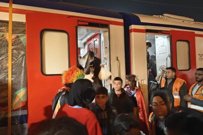 Lösemi savaşçıları Umut Treni ile Kayseri’ye geldi