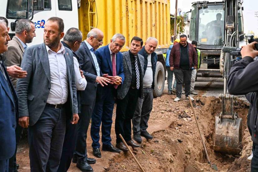 Malatya Büyükşehir Belediyesi altyapı çalışmalarına aralıksız devam ediyor