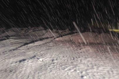 Malatya’da kırsal bölgeler kar altında