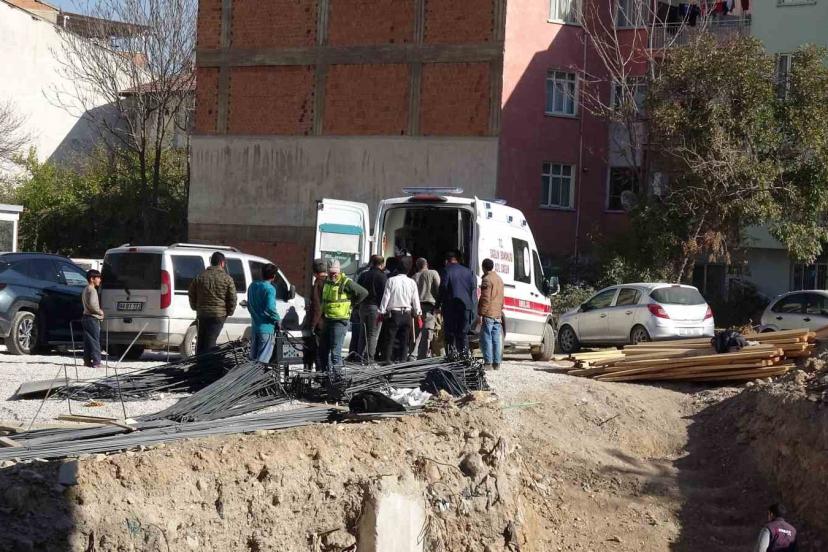 Malatya’da şantiyede iş kazası: 1 yaralı