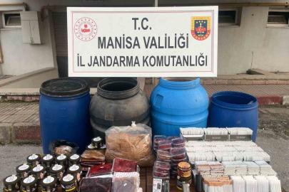 Manisa’da kaçak içki ve tütün operasyonu: 3 gözaltı