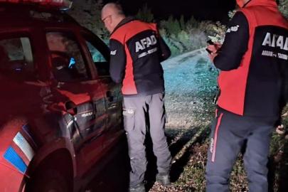 Mantar için girdiği ormanda kaybolan vatandaş AFAD tarafından bulundu