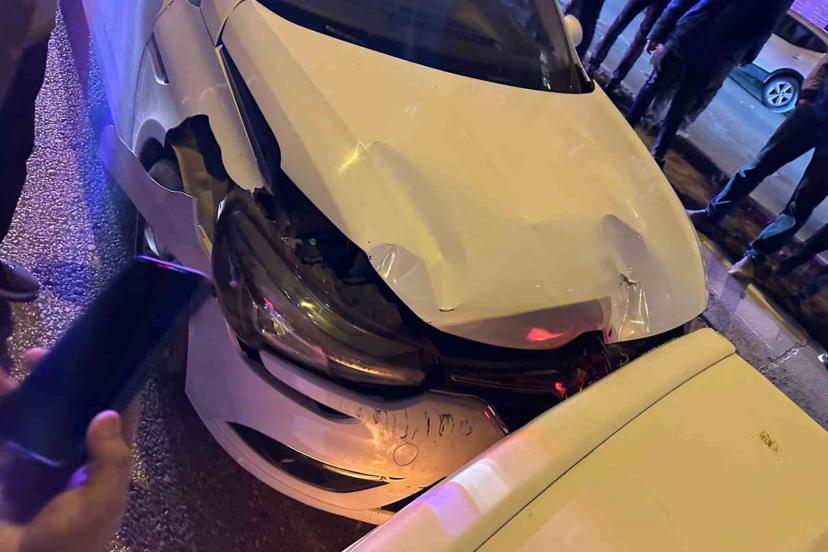 Mardin’de maddi hasarlı trafik kazası