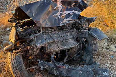 Mardin’de otomobil şarampole yuvarlandı: 3 yaralı