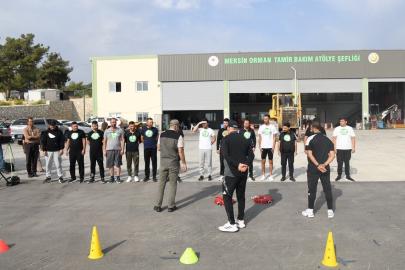 Mersin Orman Bölge Müdürlüğü engelli ve eski hükümlü alımı sınavlarını tamamladı