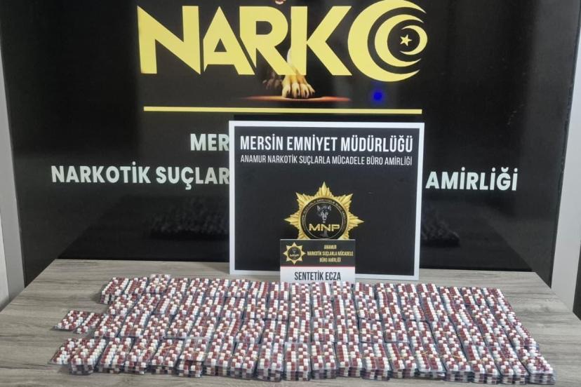 Mersin’de bir haftada 128 narkotik olay: 146 gözaltı