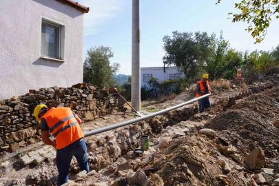 Milas’ta 40 yıllık içme suyu hattı yenileniyor