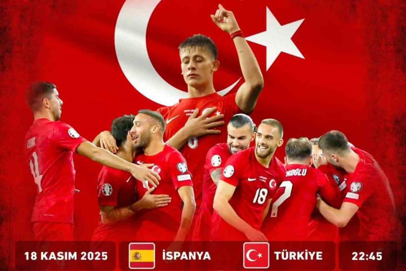 Milli maç heyecanı Tavas’ta dev ekranlarda yaşanacak