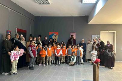 Modern çoban sergi ilgi odağı oldu