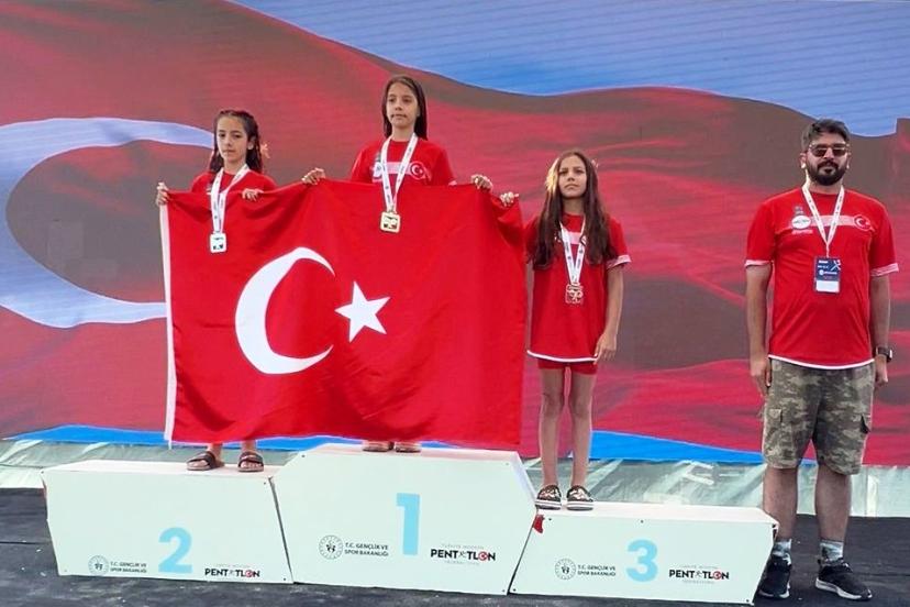 Modern pentatlon sporcusu Deva Çakır Avrupa üçüncüsü oldu