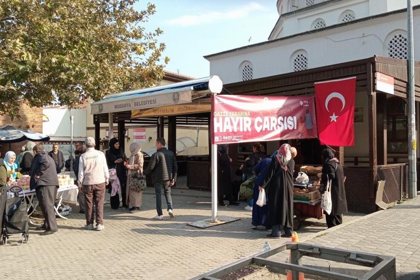 Mudanya’dan Gazze’ye yardım eli