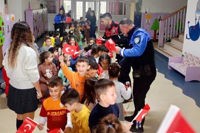 Öğrenciler polisliği tanıdı, güvenlik kurallarını öğrendi