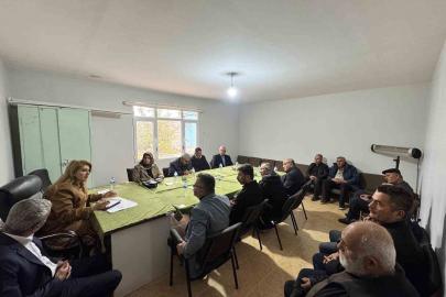 Ölmeztoprak’tan muhtarlarla istişare, hastanede umut buluşması ve öğretmenler günü programı