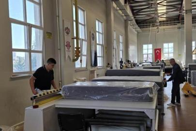 ORAN desteğiyle Kayseri’de kurulan yatak üretim hattı eğitimden dayanışmaya dönüştü
