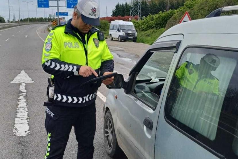 Ordu’da bir haftada 19 binden fazla araç sürücüsü denetlendi