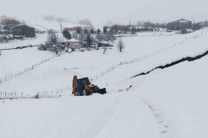 Ordu’da karla mücadele çalışmaları