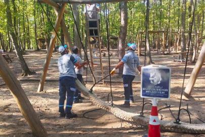 Ormanya’daki çocuk oyun alanlarına periyodik bakım