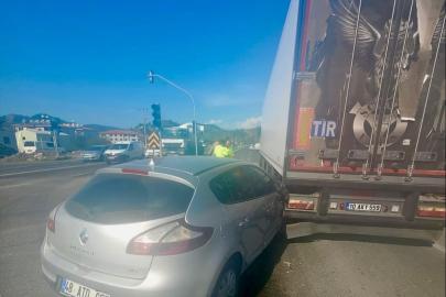 Ortaca Hak Kavşağı’nda trafik kazası: 1 yaralı