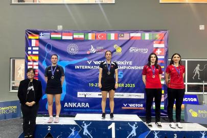 Osmangazili badmintoncu adını zirveye yazdırdı