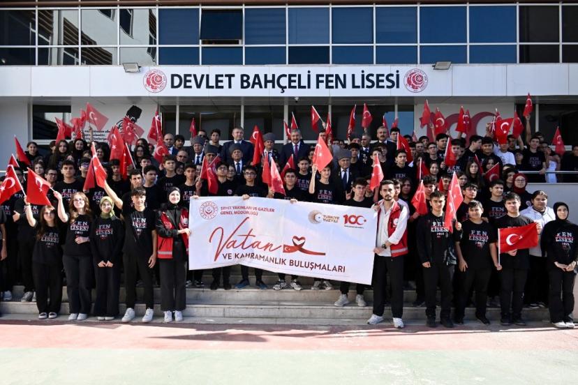 Osmaniye’de gaziler ve gençler "Vatan ve Kahramanlık Buluşmaları" programında bir araya geldi