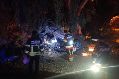 Otomobil takla attı: 1 ölü 3 yaralı