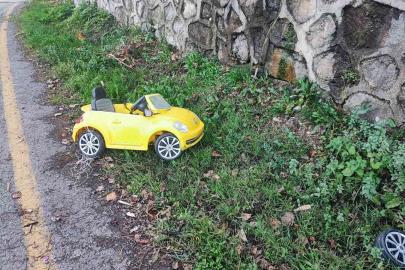 Otomobilin çarptığı 10 yaşındaki çocuk ağır yaralandı