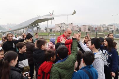 Özel öğrenciler Canik’te bilimle tanıştı