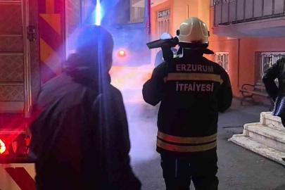 Palandöken’de korkutan yangın