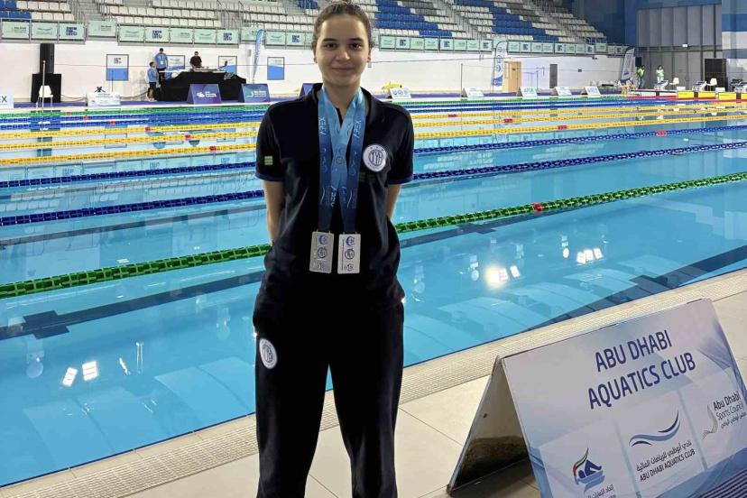 Paletli yüzmede dünya ikinciliği