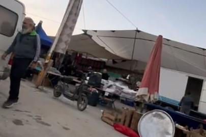 Pazarda uyuşturucu satarken yakalandı