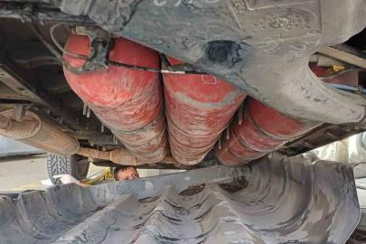 Pazarkule’de LPG tankına gizlenmiş 19 kilo esrar ele geçirildi