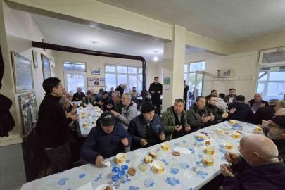 Pınarhisar Hacıfaklı Köyü Camii’nde sabah namazı buluşması