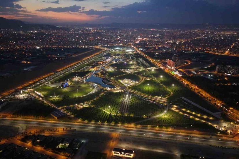 Recep Tayyip Erdoğan Millet Bahçesi, etkinlik üssü oldu