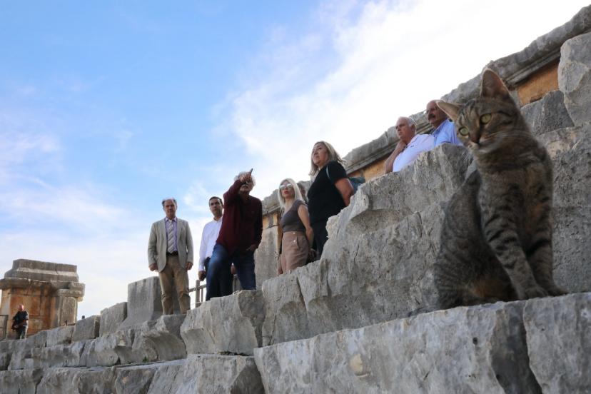 Rektör Özkan: " Myra’da 2009 yılından bu yana yapılan çalışmalar gurur verici"