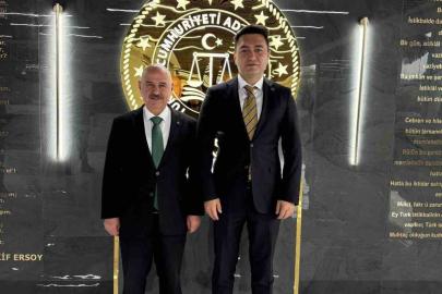 Rektör Sözbir ile Başsavcı Emre bir araya geldi