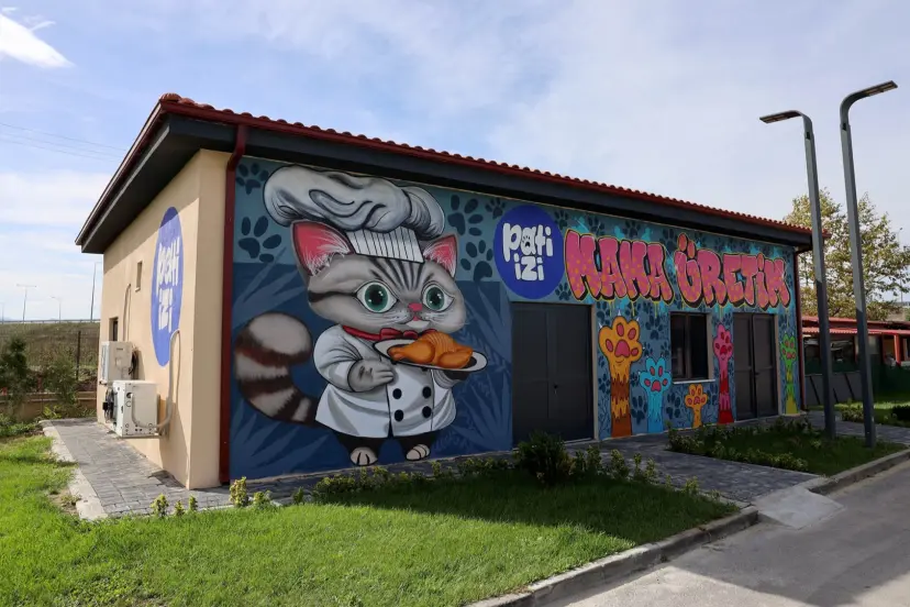 Sakarya'da yemek atıkları mamaya dönüşüyor