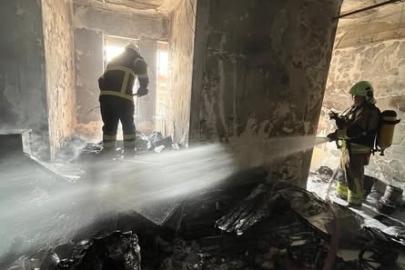 Samandağ’da depo yangını