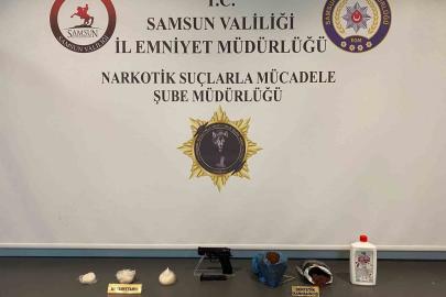 Samsun’da çatı katına uyuşturucu operasyonu: 1 gözaltı
