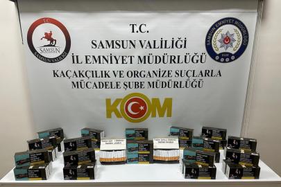 Samsun’da kaçak tütün operasyonu