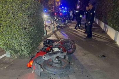 Samsun’da motosiklet yayaya çarptı: 3 kişi ağır yaralandı
