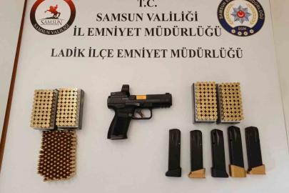 Samsun’da silahla ateş eden şahıs yakalandı: 92 boş kovan ele geçirildi