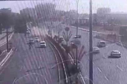 Şanlıurfa’da 2 kişinin hayatını kaybettiği kazanın görüntüleri ortaya çıktı