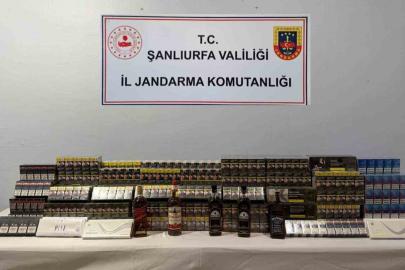 Şanlıurfa’da 3 bin 800 paket kaçak sigara ele geçirildi