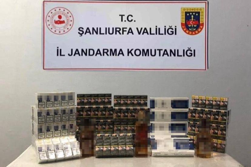Şanlıurfa’da 5 bin 210 paket kaçak sigara ele geçirildi