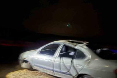 Şanlıurfa’da şarampole uçan otomobildeki 1 kişi öldü, 2 kişi yaralandı