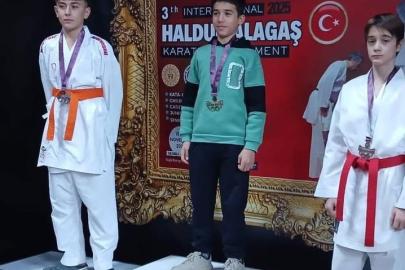 Sarıgöllü sporcu Denizli’de gümüş madalya kazandı